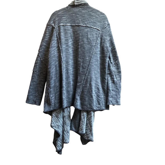 Free People In The Loop Waterfall Cardigan tweed Waterfall Cardigan Size S - Picture 7 of 12